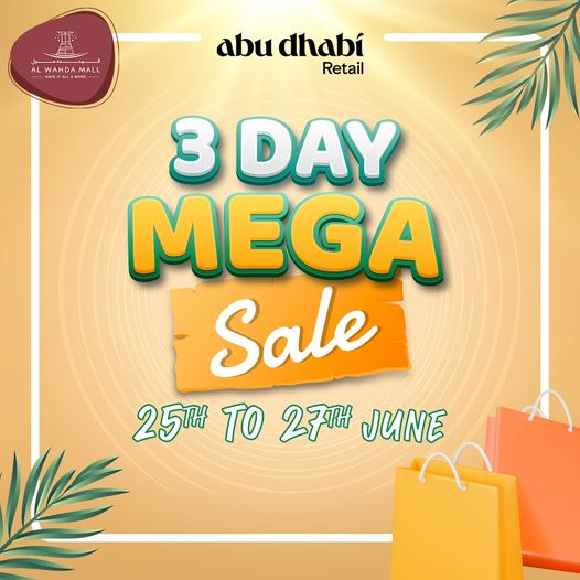 Al Wahda Mall 3 day Mega Sale